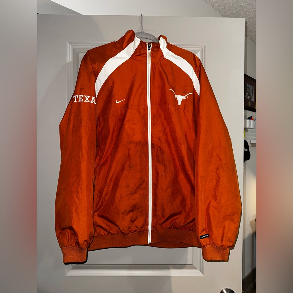 Vintage Nike Texas Longhorns Zip Up